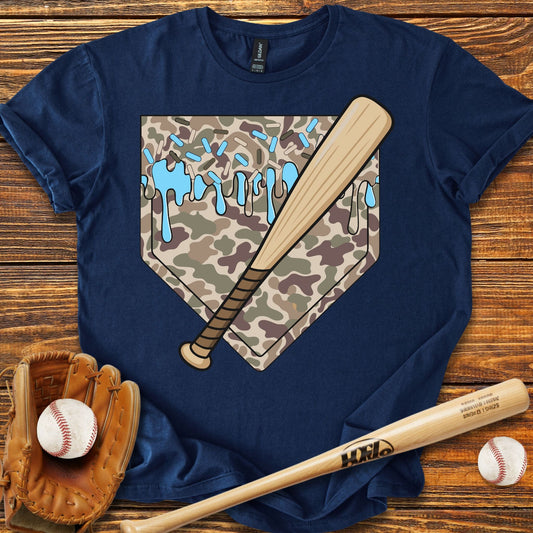 Camo Drip T-shirt - HomeRun PrintsT-Shirt