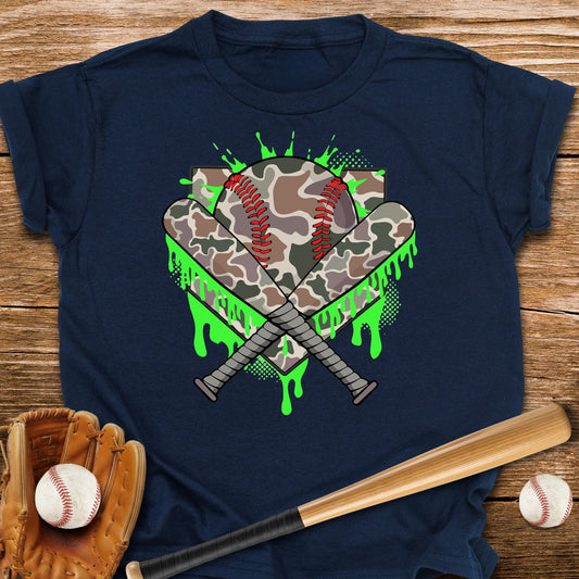 Camo Drip Youth Tee - HomeRun PrintsKids clothes