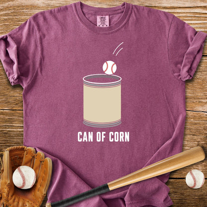 Can Of Corn Baseball - HomeRun PrintsComfort Colors