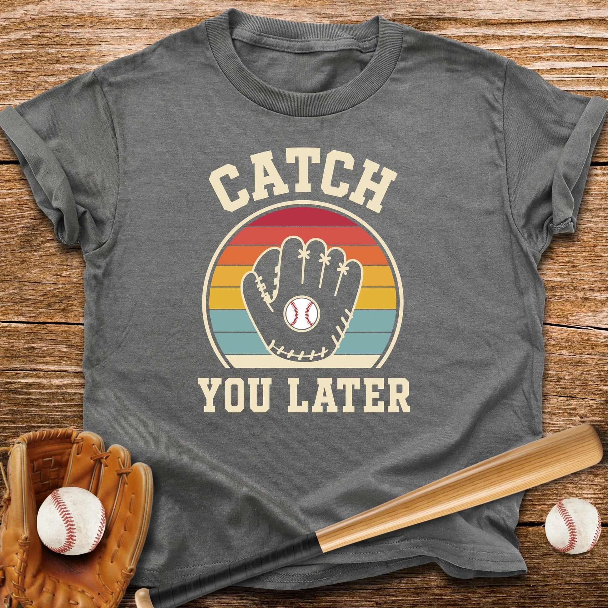 Catch You Later Catcher Youth Tee - HomeRun PrintsKids clothes