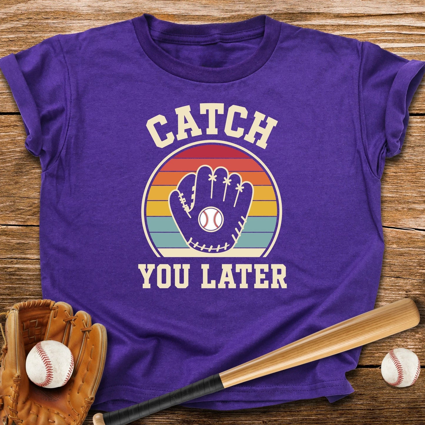 Catch You Later Catcher Youth Tee - HomeRun PrintsKids clothes