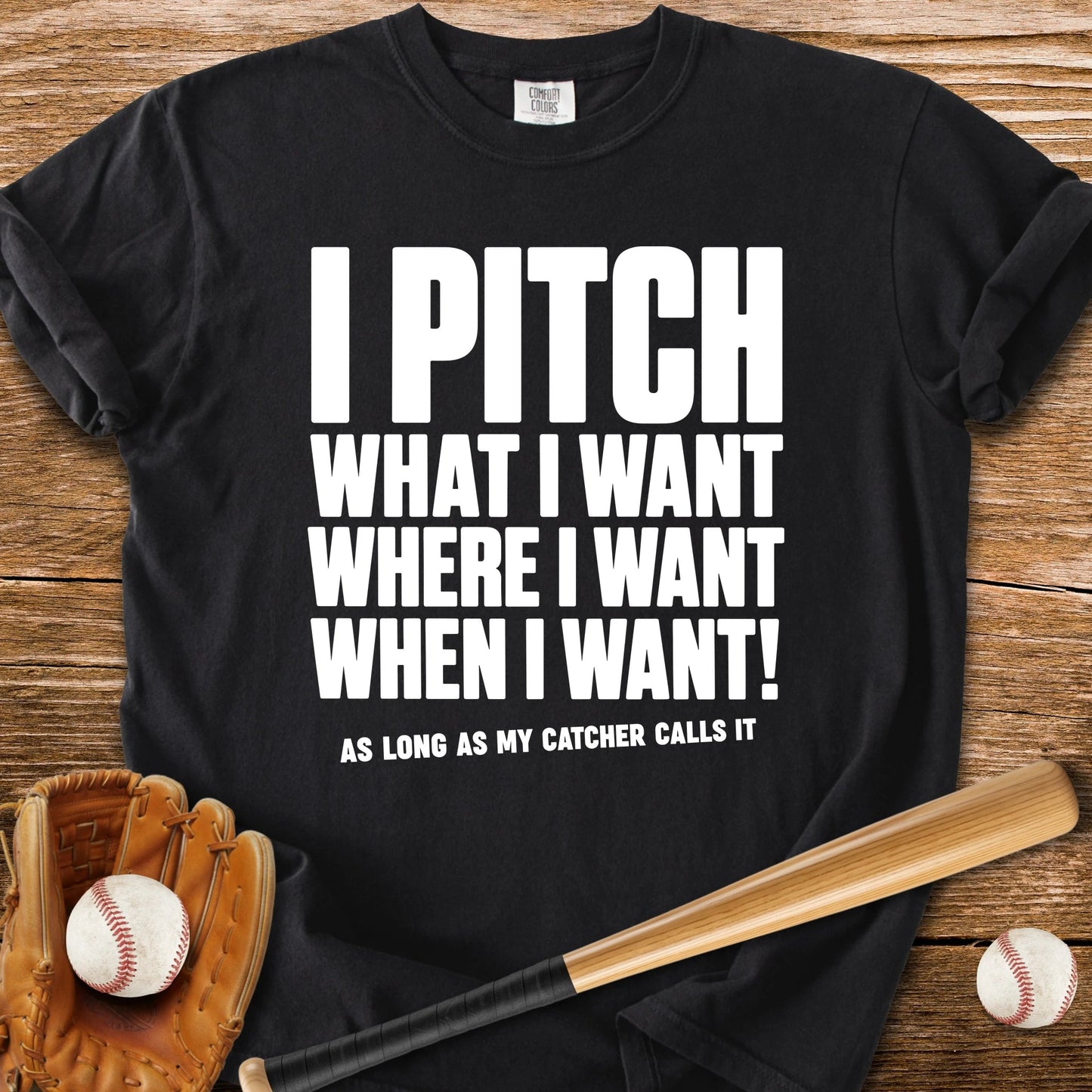 Catcher Calls It - HomeRun PrintsComfort Colors