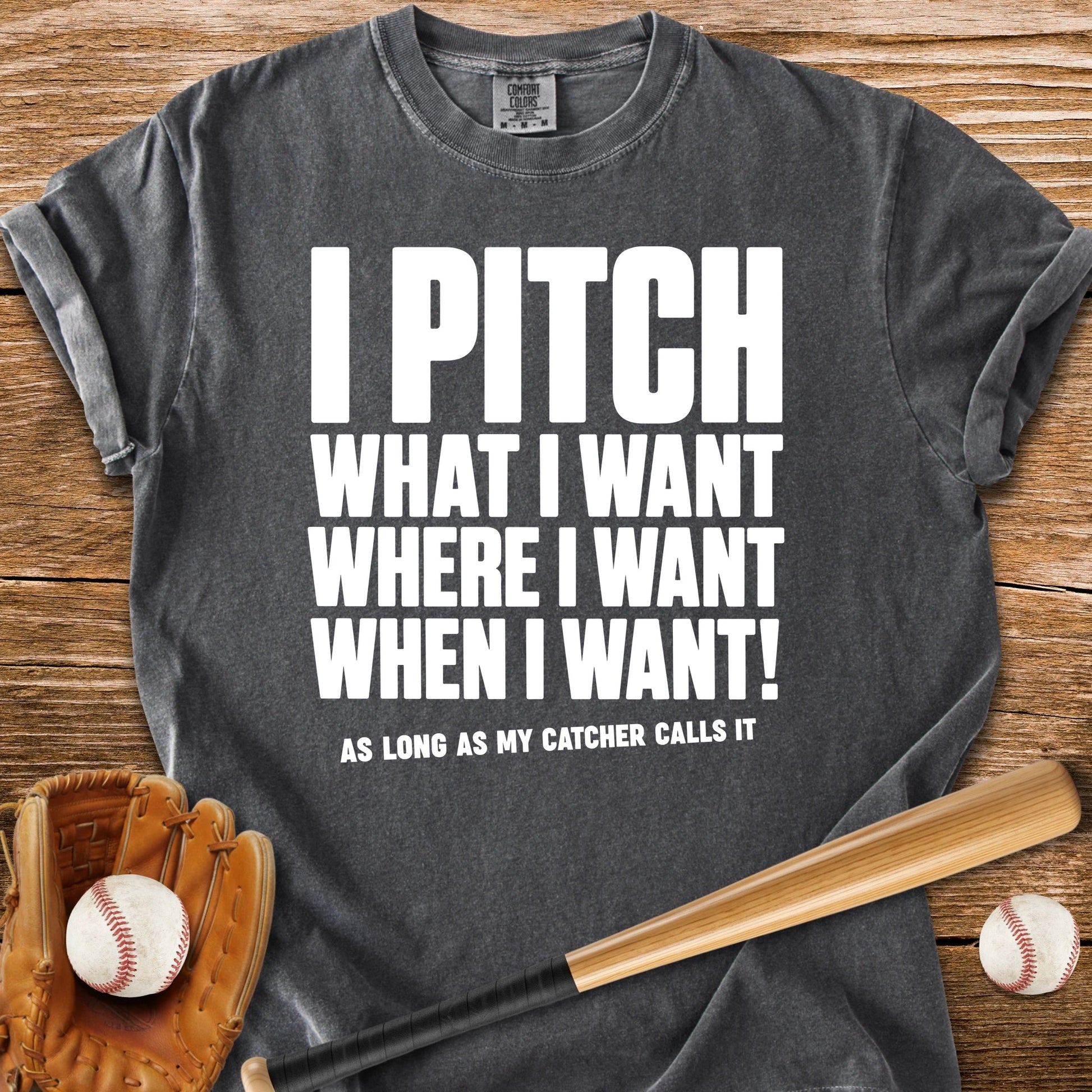 Catcher Calls It - HomeRun PrintsComfort Colors