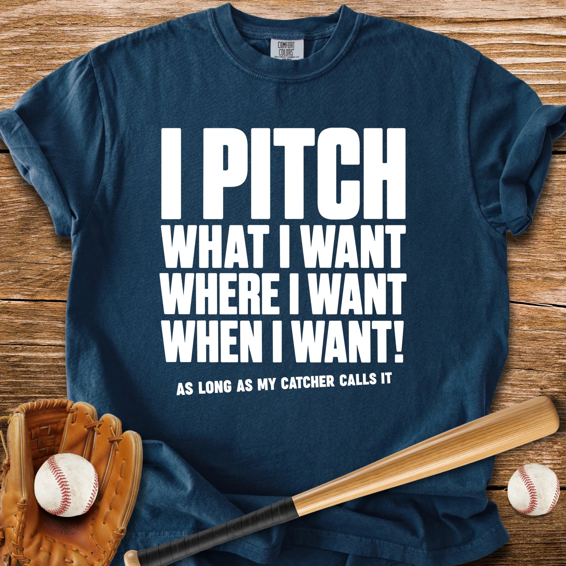 Catcher Calls It - HomeRun PrintsComfort Colors
