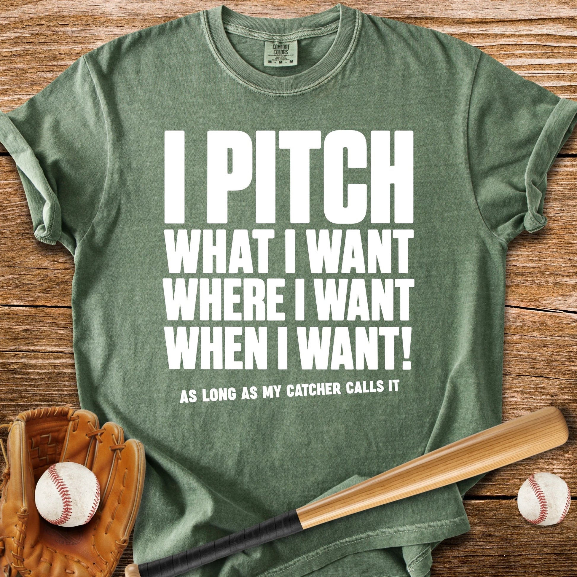 Catcher Calls It - HomeRun PrintsComfort Colors