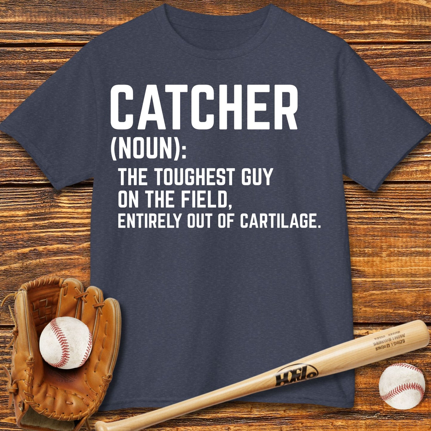 Catcher Definition Kids T-shirt - HomeRun PrintsKids clothes