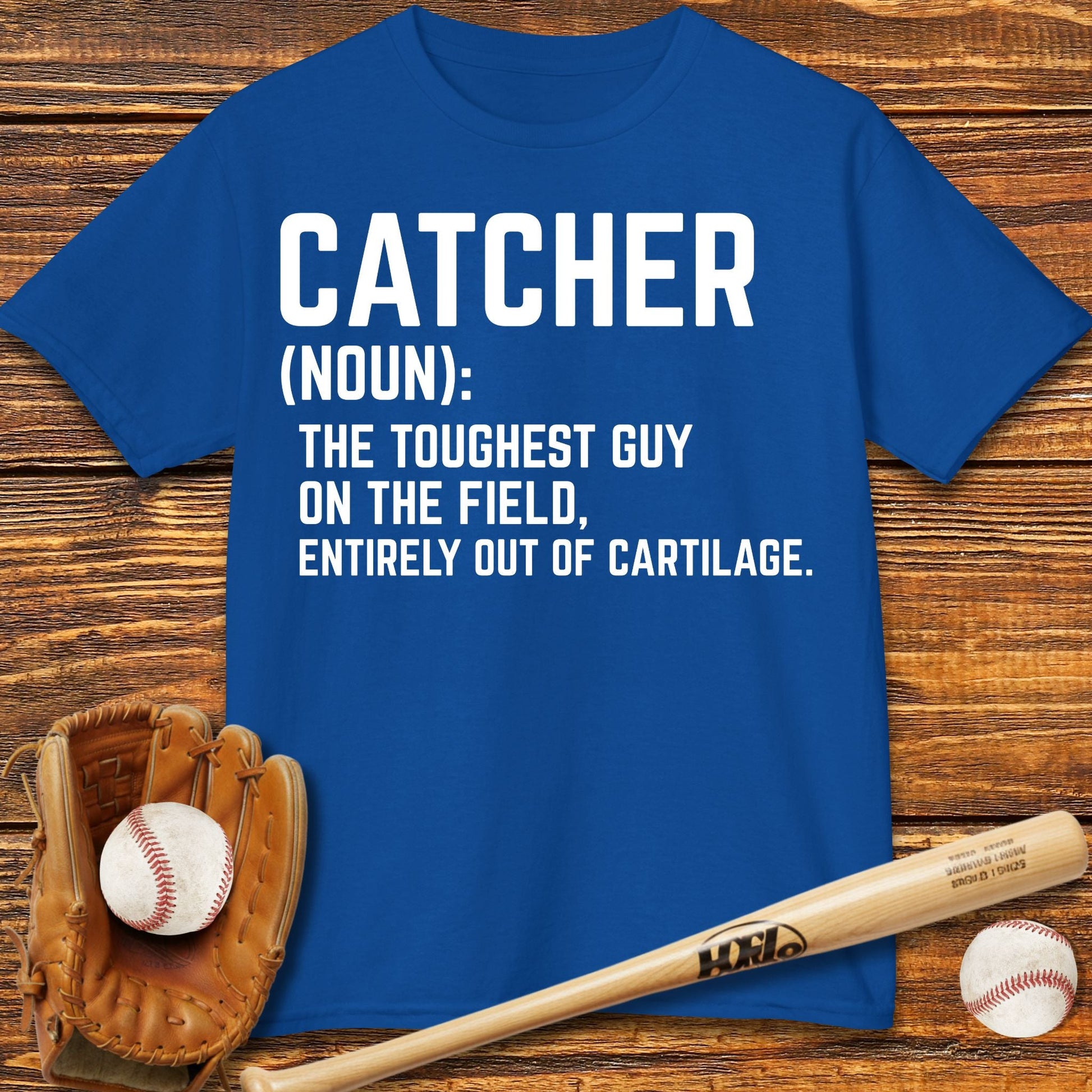 Catcher Definition Kids T-shirt - HomeRun PrintsKids clothes
