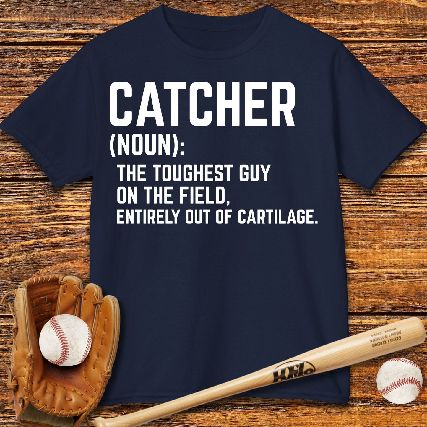 Catcher Definition Kids T-shirt - HomeRun PrintsKids clothes