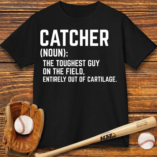 Catcher Definition Kids T-shirt - HomeRun PrintsKids clothes
