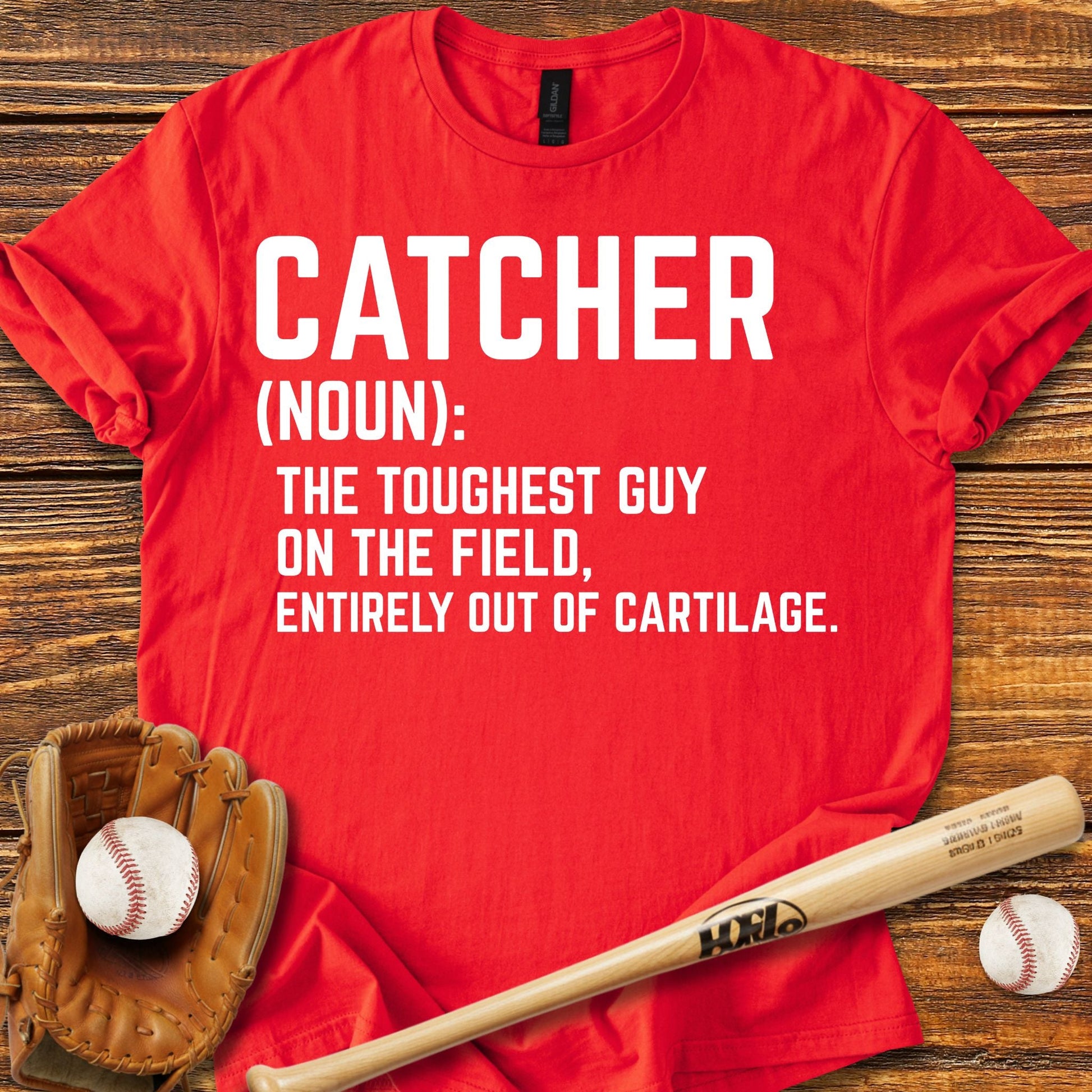 Catcher Definition T-shirt - HomeRun PrintsT-Shirt