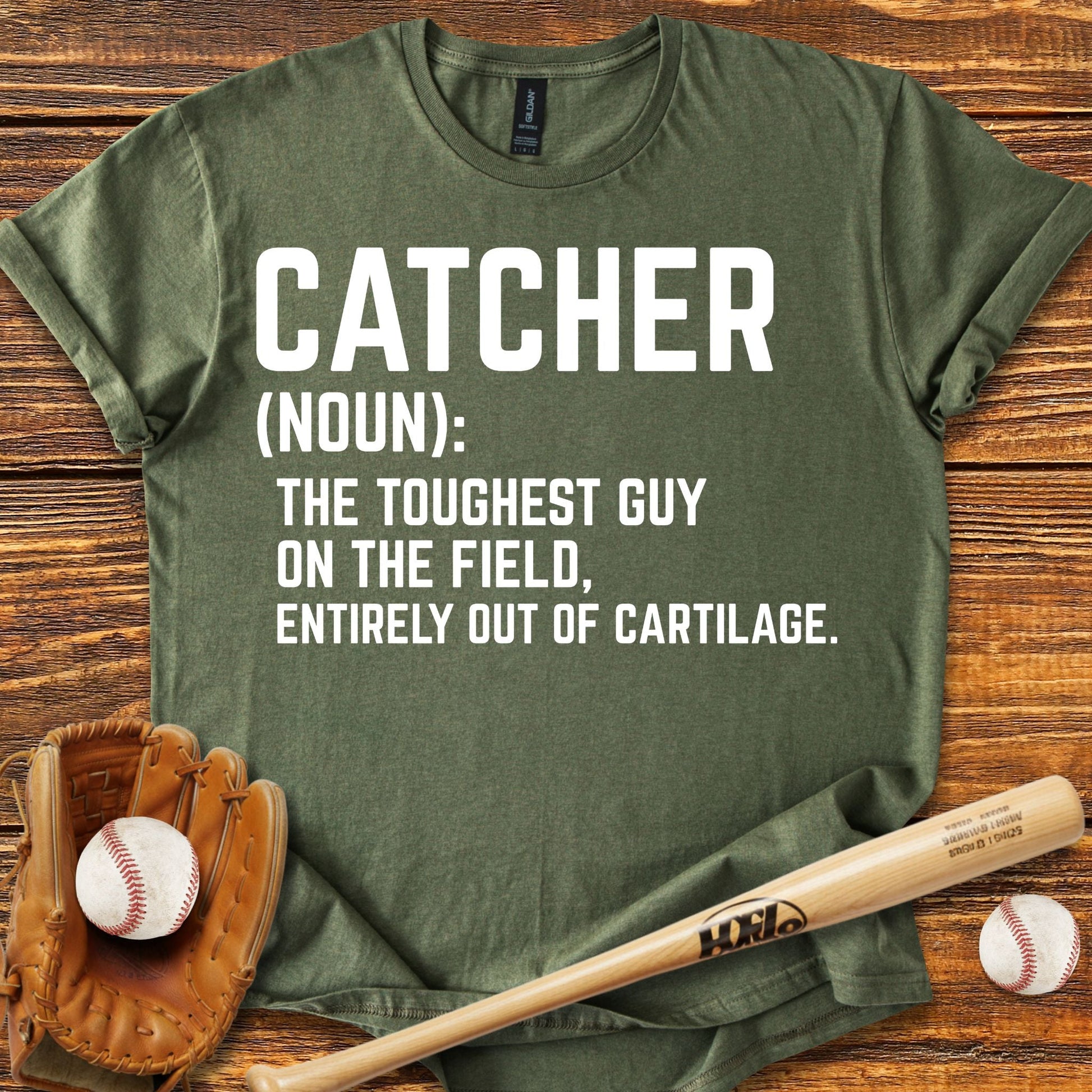 Catcher Definition T-shirt - HomeRun PrintsT-Shirt