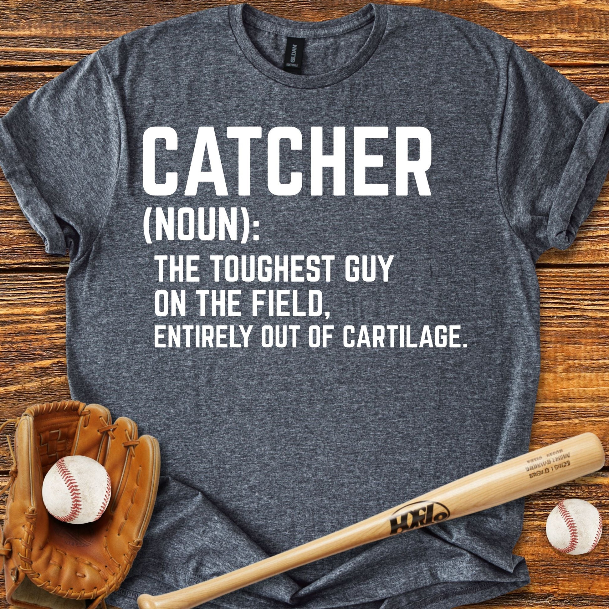 Catcher Definition T-shirt - HomeRun PrintsT-Shirt