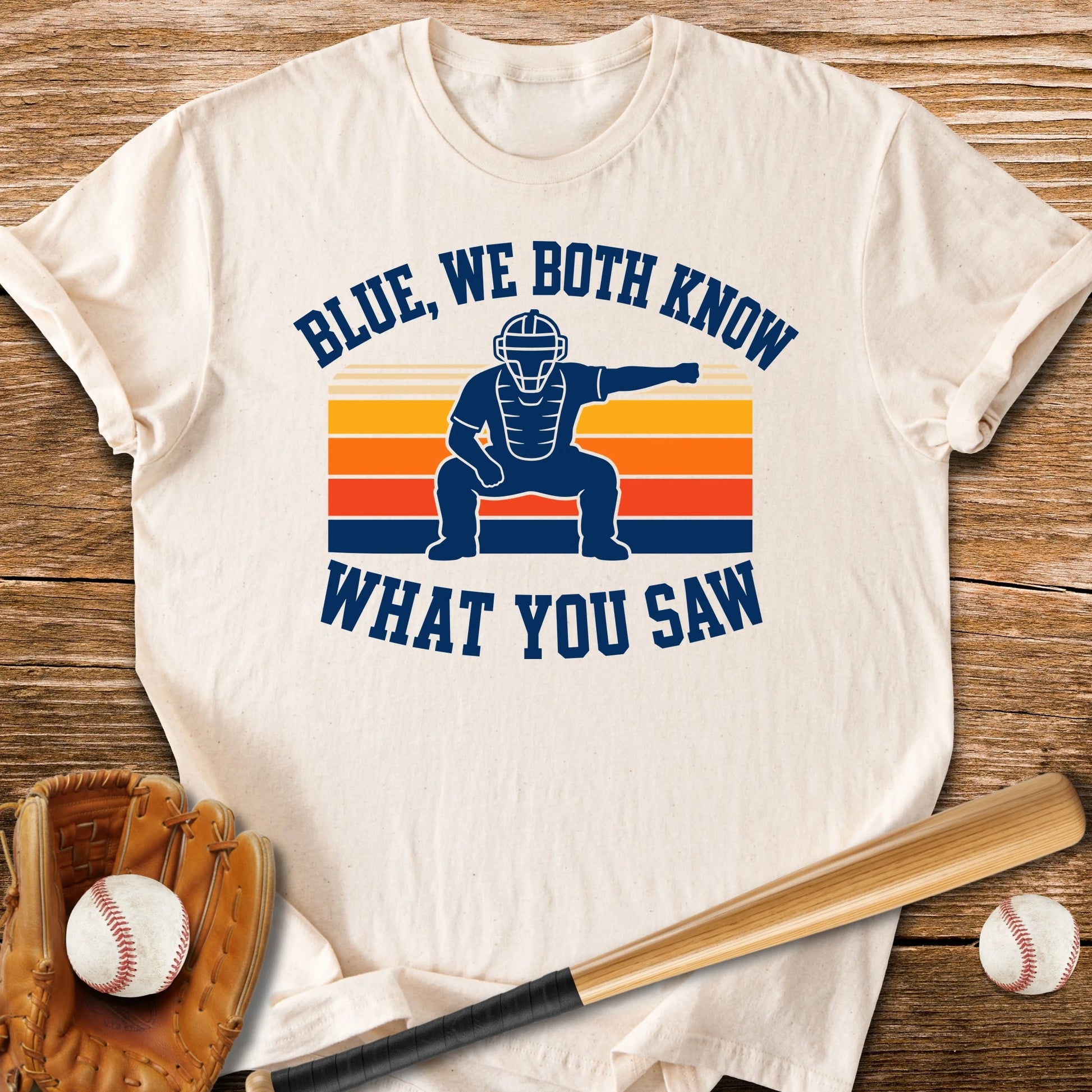 Catcher Frames The Ump - HomeRun PrintsT-Shirt