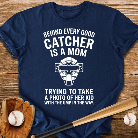 Catcher Mom - HomeRun PrintsT-Shirt