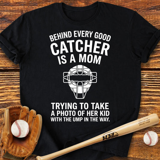 Catcher Mom T-Shirt - HomeRun PrintsT-Shirt