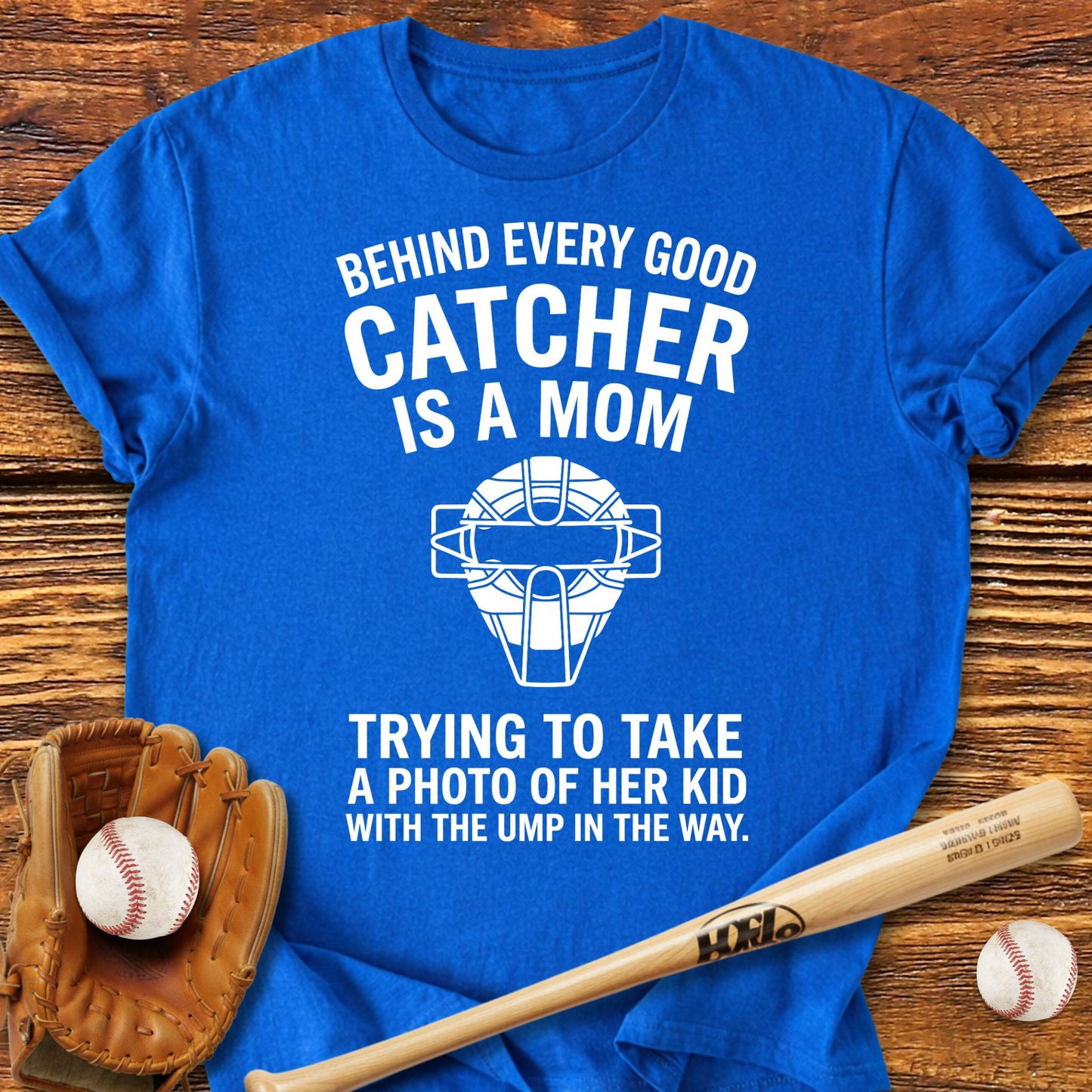 Catcher Mom T-Shirt - HomeRun PrintsT-Shirt