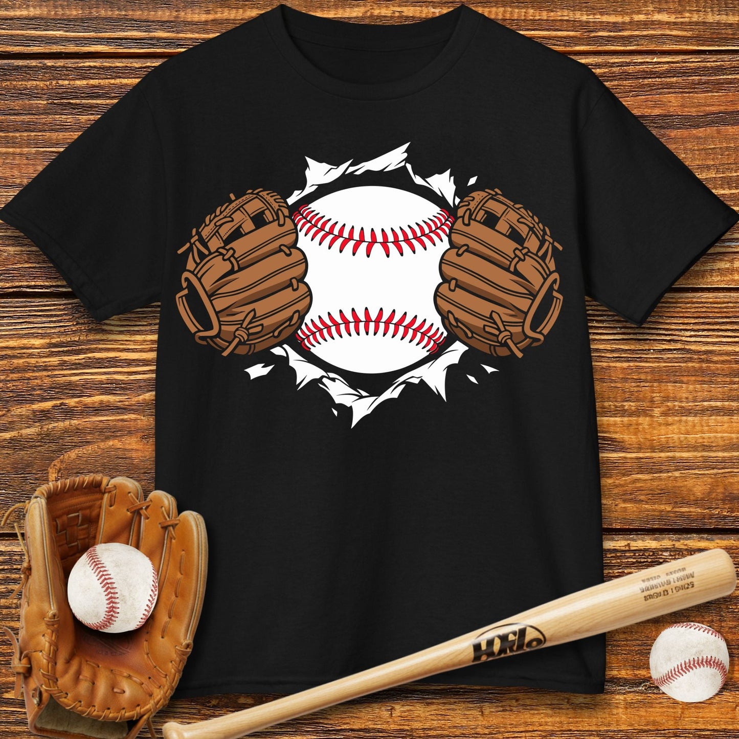 Catcher Super Hero Kids T-shirt - HomeRun PrintsKids clothes