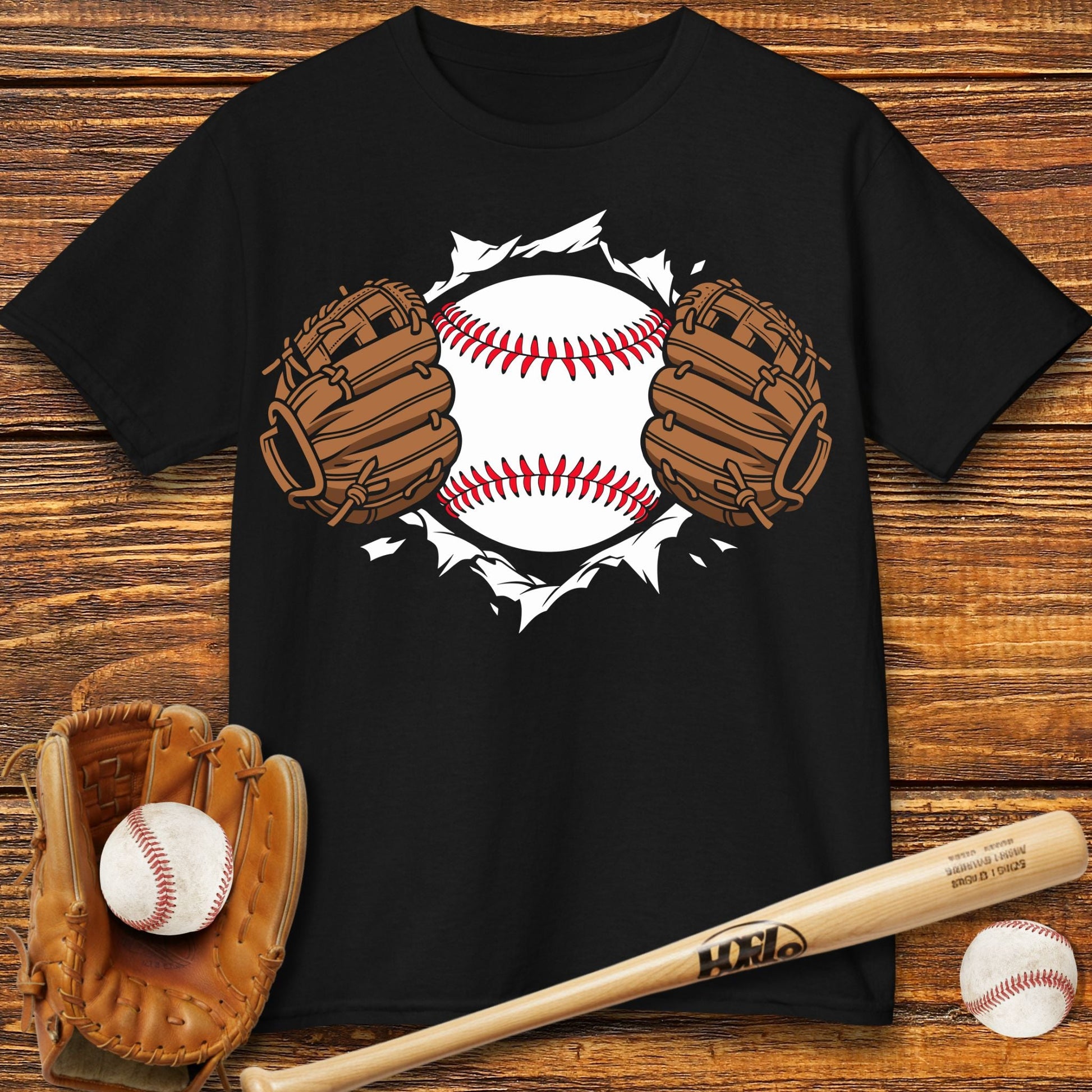 Catcher Super Hero Kids T-shirt - HomeRun PrintsKids clothes