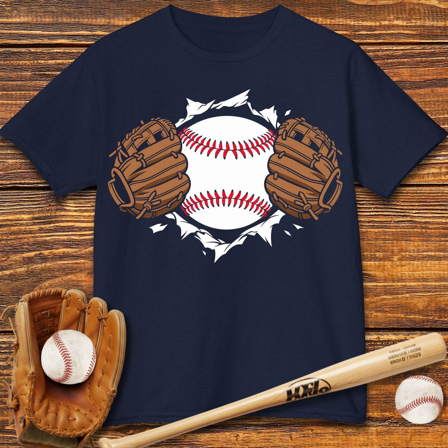 Catcher Super Hero Kids T-shirt - HomeRun PrintsKids clothes