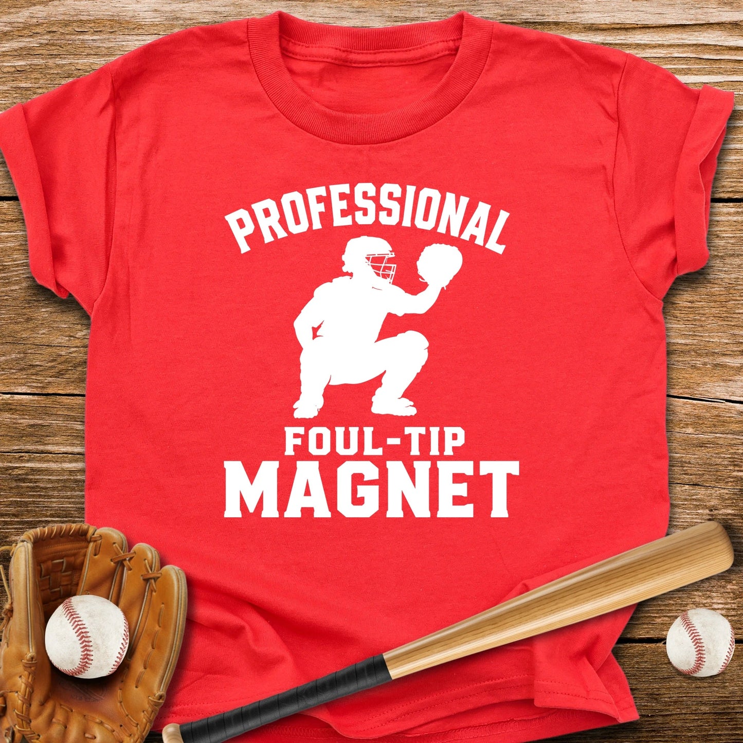 Catcher Takes Every Hit Youth Tee - HomeRun PrintsKids clothes