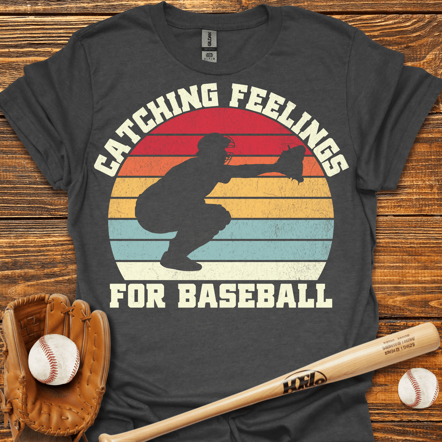 Catching Feelings For Baseball T-Shirt - HomeRun PrintsT-Shirt
