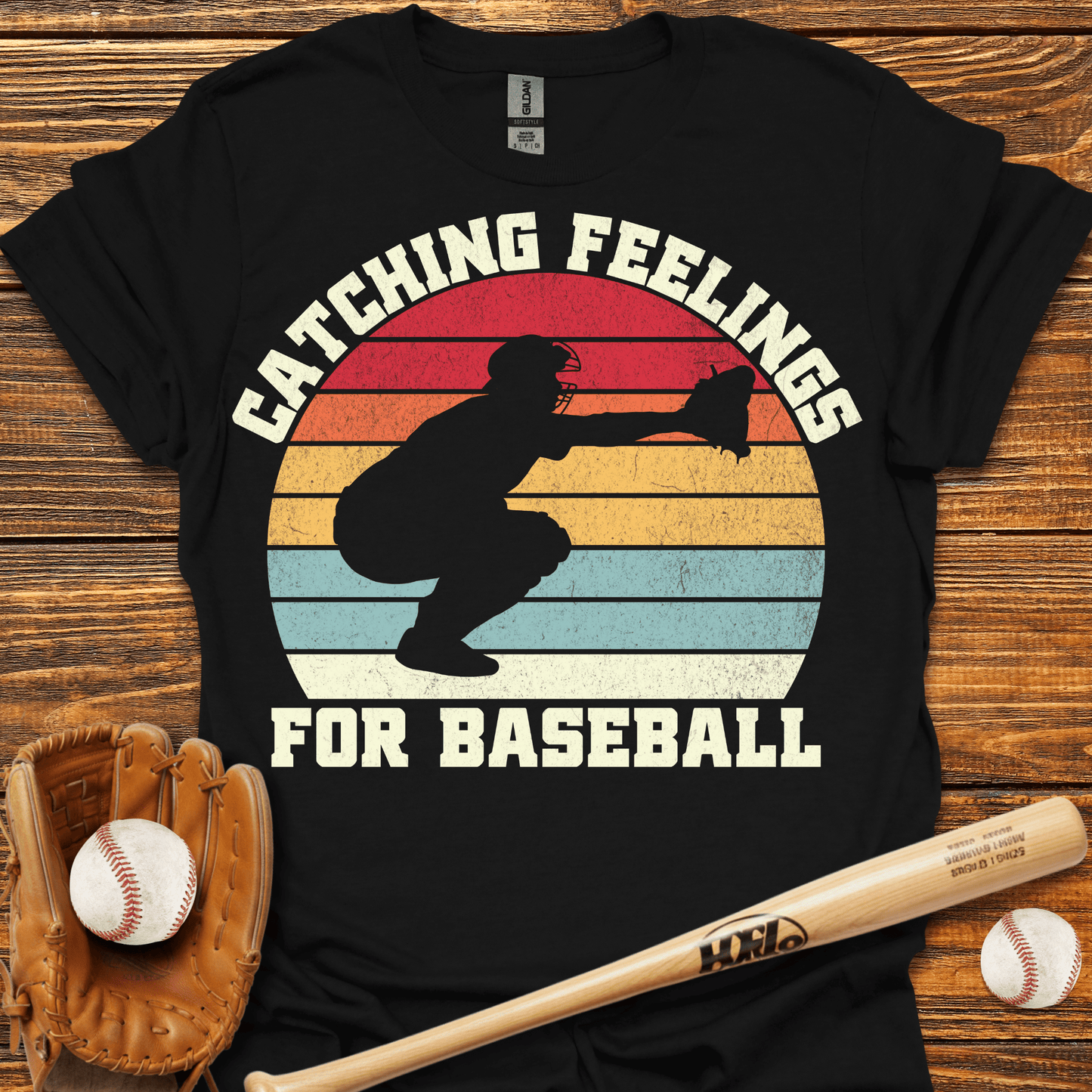 Catching Feelings For Baseball T-Shirt - HomeRun PrintsT-Shirt