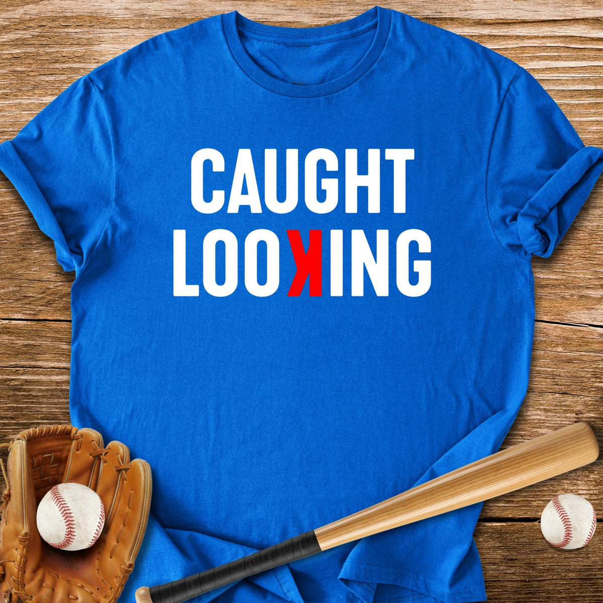 Caught Looking - HomeRun PrintsT-Shirt