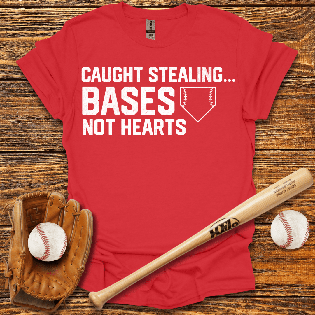 Caught Stealing T-Shirt - HomeRun PrintsT-Shirt