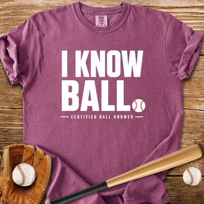 Certified Ball Knower - HomeRun PrintsComfort Colors