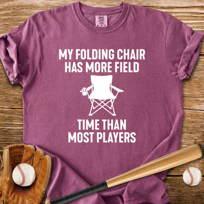 Chair Logs The Most Innings - HomeRun PrintsComfort Colors