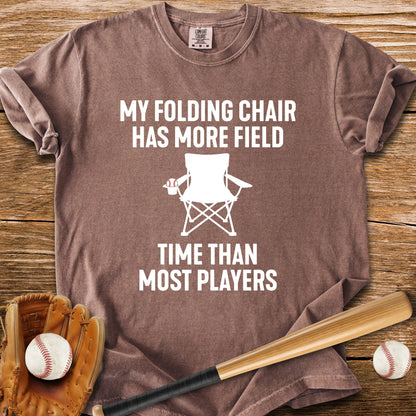 Chair Logs The Most Innings - HomeRun PrintsComfort Colors