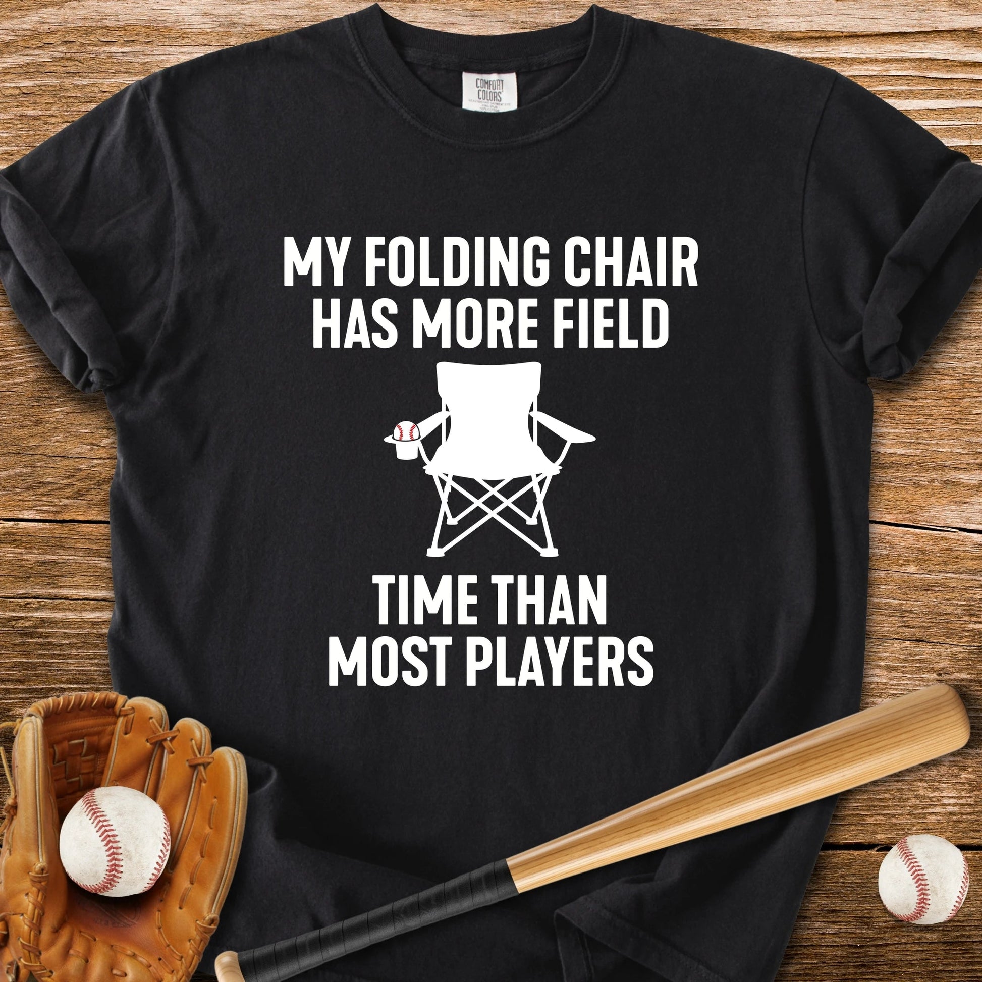 Chair Logs The Most Innings - HomeRun PrintsComfort Colors