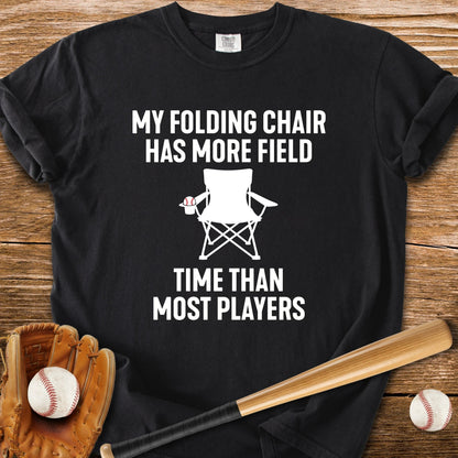 Chair Logs The Most Innings - HomeRun PrintsComfort Colors