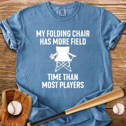 Chair Logs The Most Innings - HomeRun PrintsComfort Colors