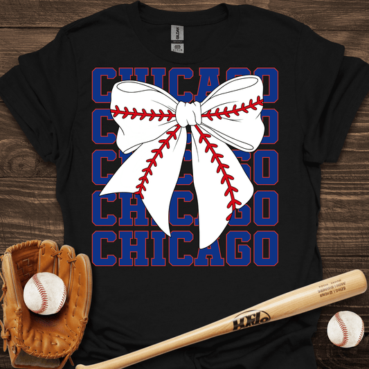 Chicago Coquette Baseball T-Shirt - HomeRun PrintsT-Shirt