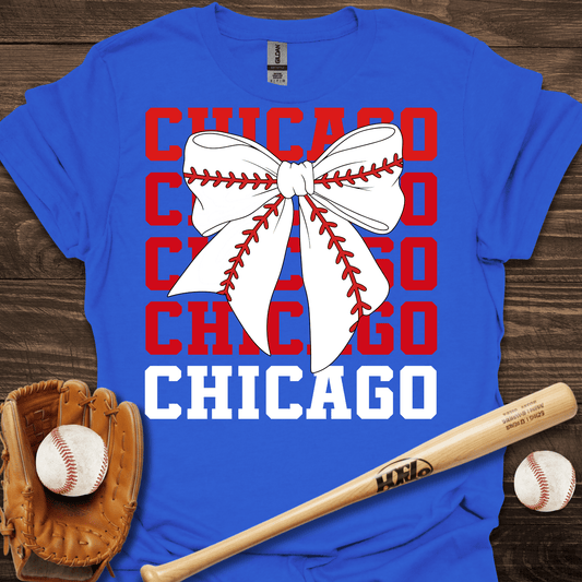 Chicago Coquette Baseball T-Shirt - HomeRun PrintsT-Shirt