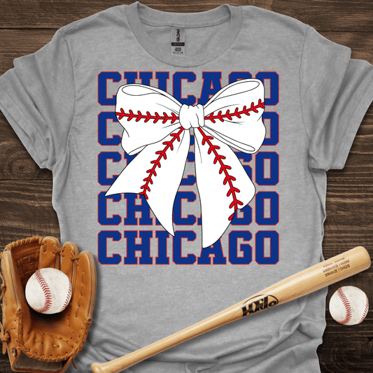 Chicago Coquette Baseball T-Shirt - HomeRun PrintsT-Shirt