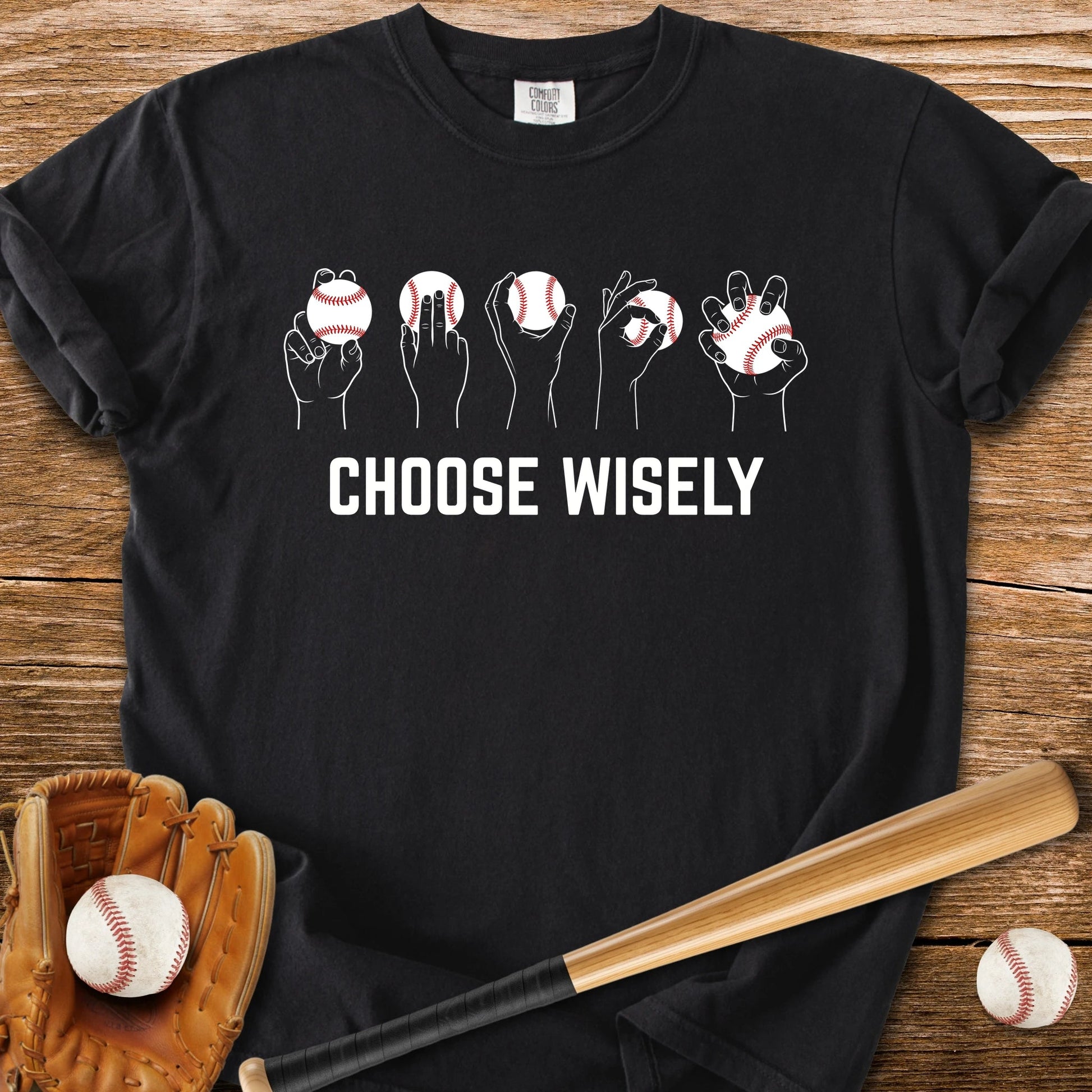 Choose Wisely Grips - HomeRun PrintsComfort Colors