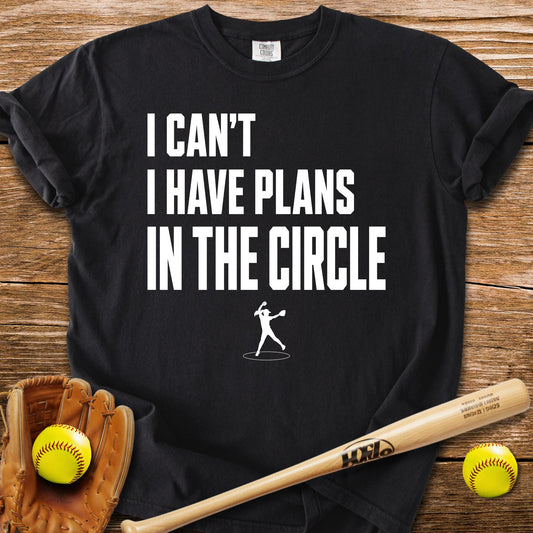 Circle Plans Come First T-Shirt - HomeRun PrintsComfort Colors