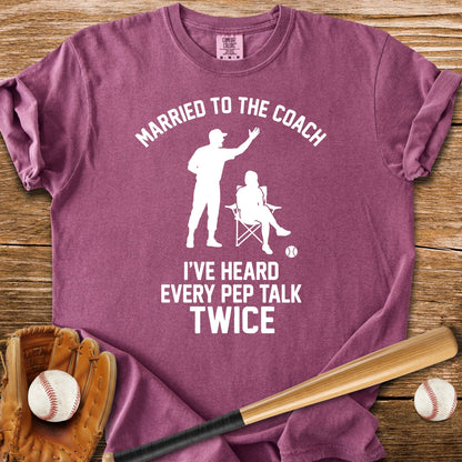 Coach's Wife Heard It Twice - HomeRun PrintsComfort Colors