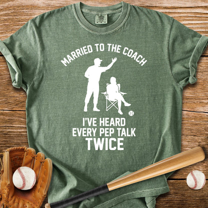 Coach's Wife Heard It Twice - HomeRun PrintsComfort Colors