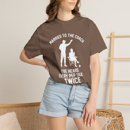 Coach's Wife Heard It Twice T-Shirt - HomeRun PrintsT-Shirt