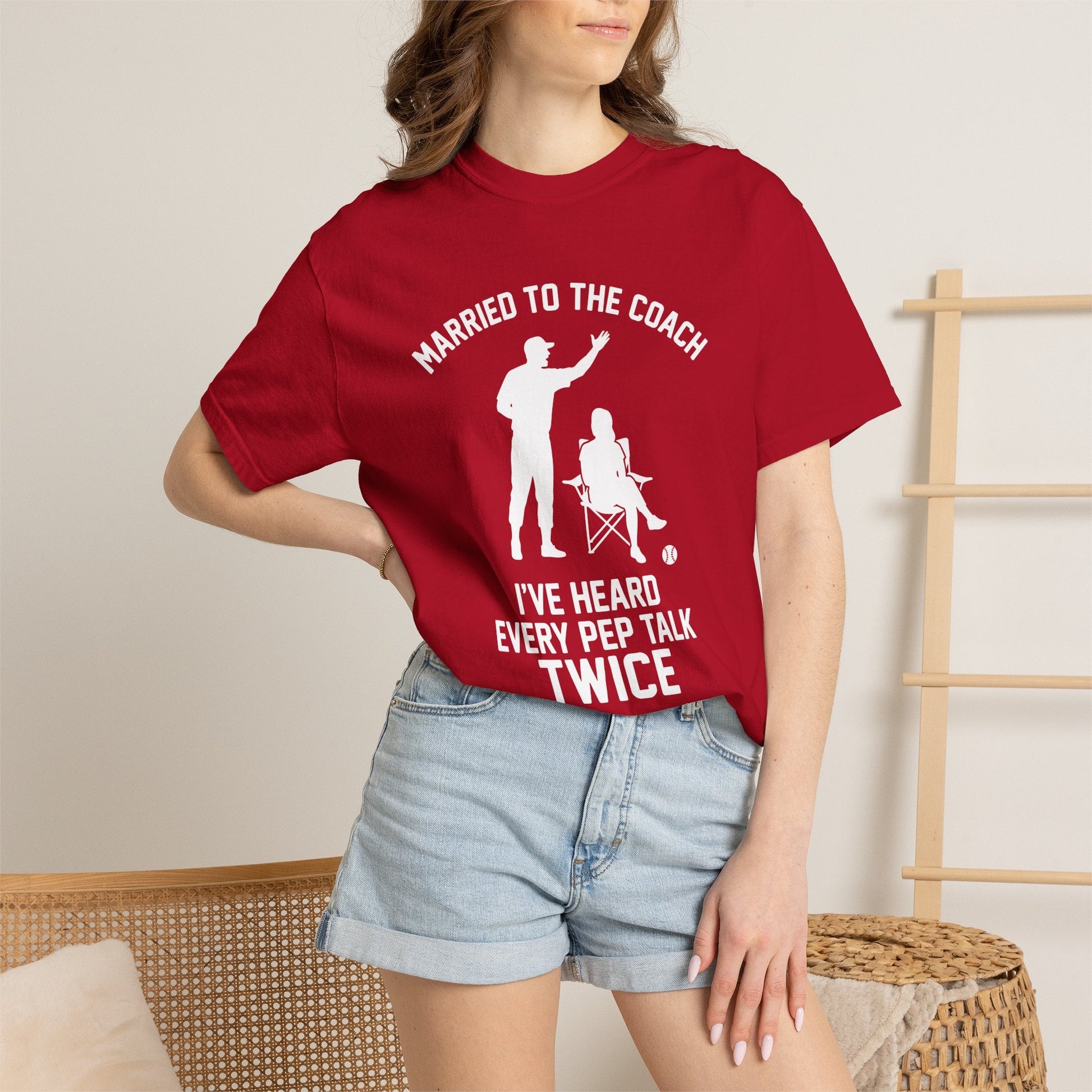 Coach's Wife Heard It Twice T-Shirt - HomeRun PrintsT-Shirt
