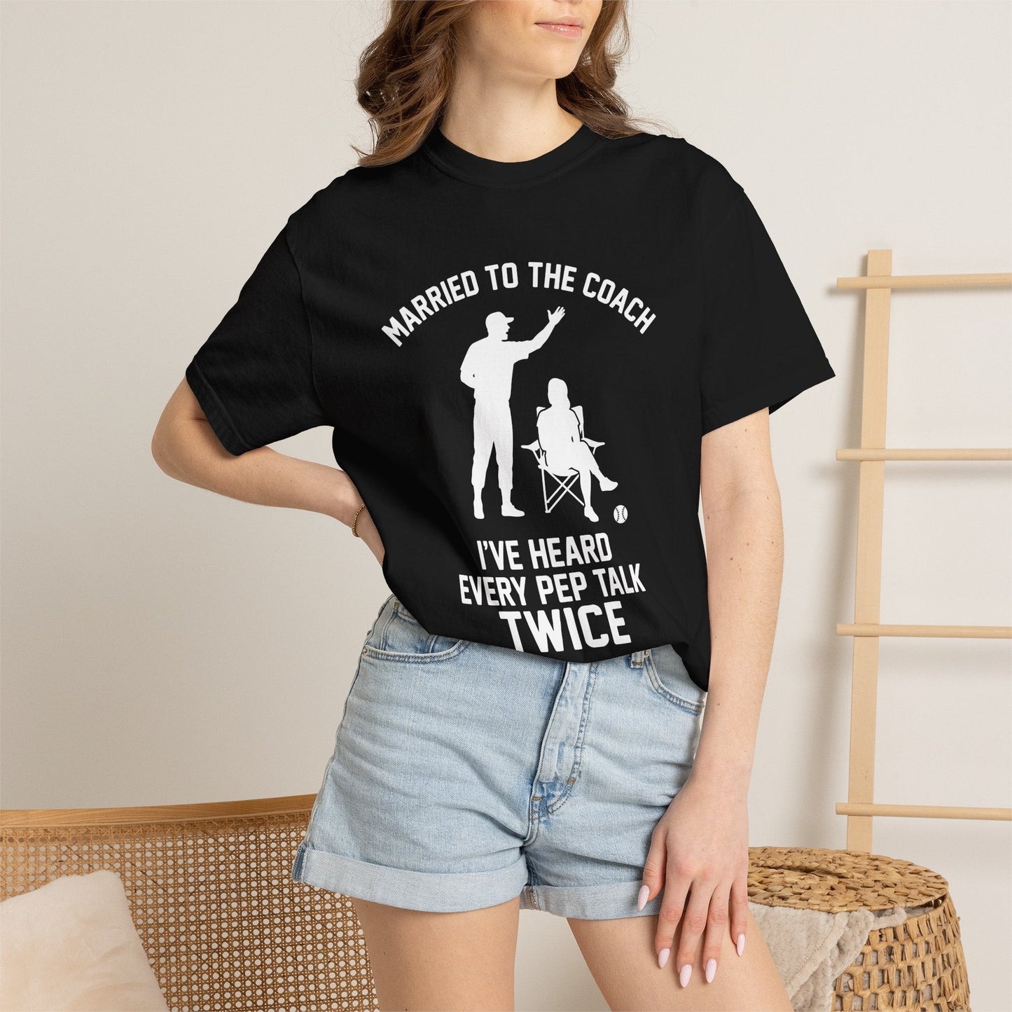 Coach's Wife Heard It Twice T-Shirt - HomeRun PrintsT-Shirt
