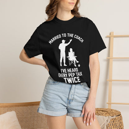 Coach's Wife Heard It Twice T-Shirt - HomeRun PrintsT-Shirt