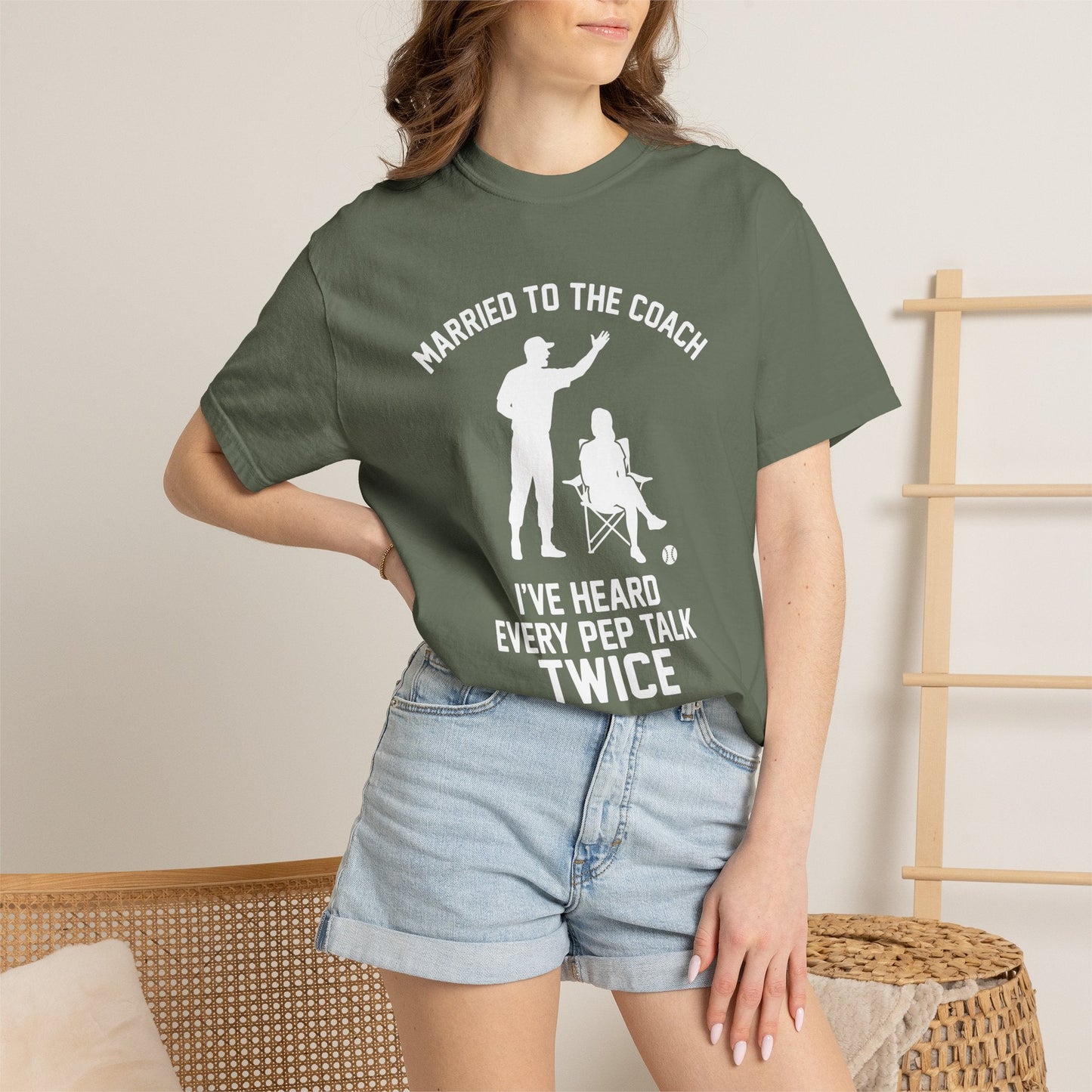 Coach's Wife Heard It Twice T-Shirt - HomeRun PrintsT-Shirt