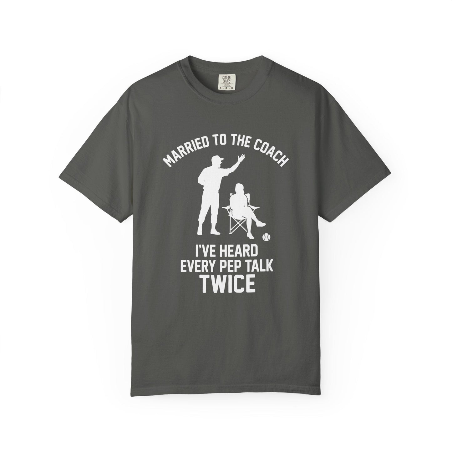 Coach's Wife Heard It Twice T-Shirt - HomeRun PrintsT-Shirt