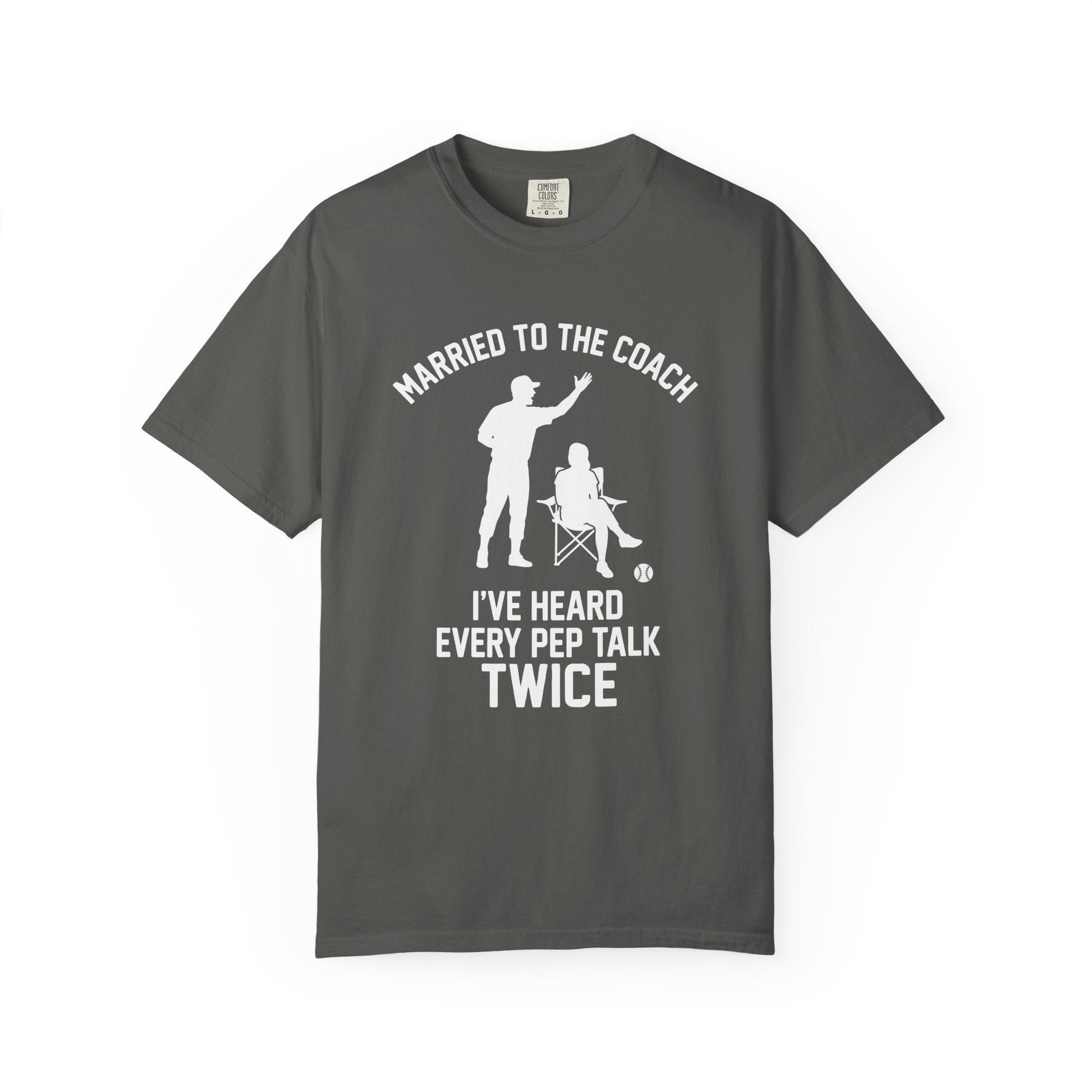Coach's Wife Heard It Twice T-Shirt - HomeRun PrintsT-Shirt