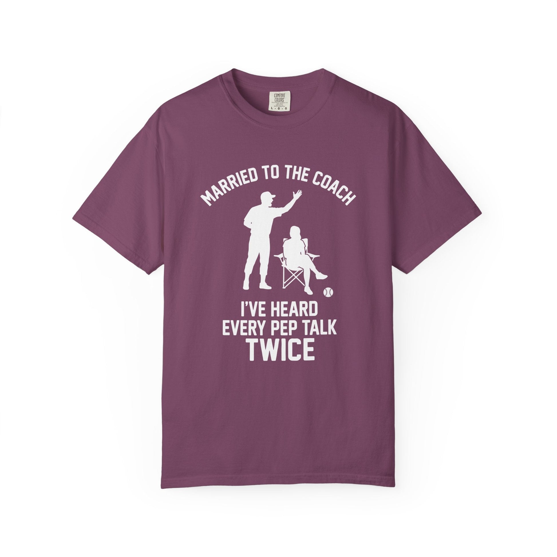 Coach's Wife Heard It Twice T-Shirt - HomeRun PrintsT-Shirt