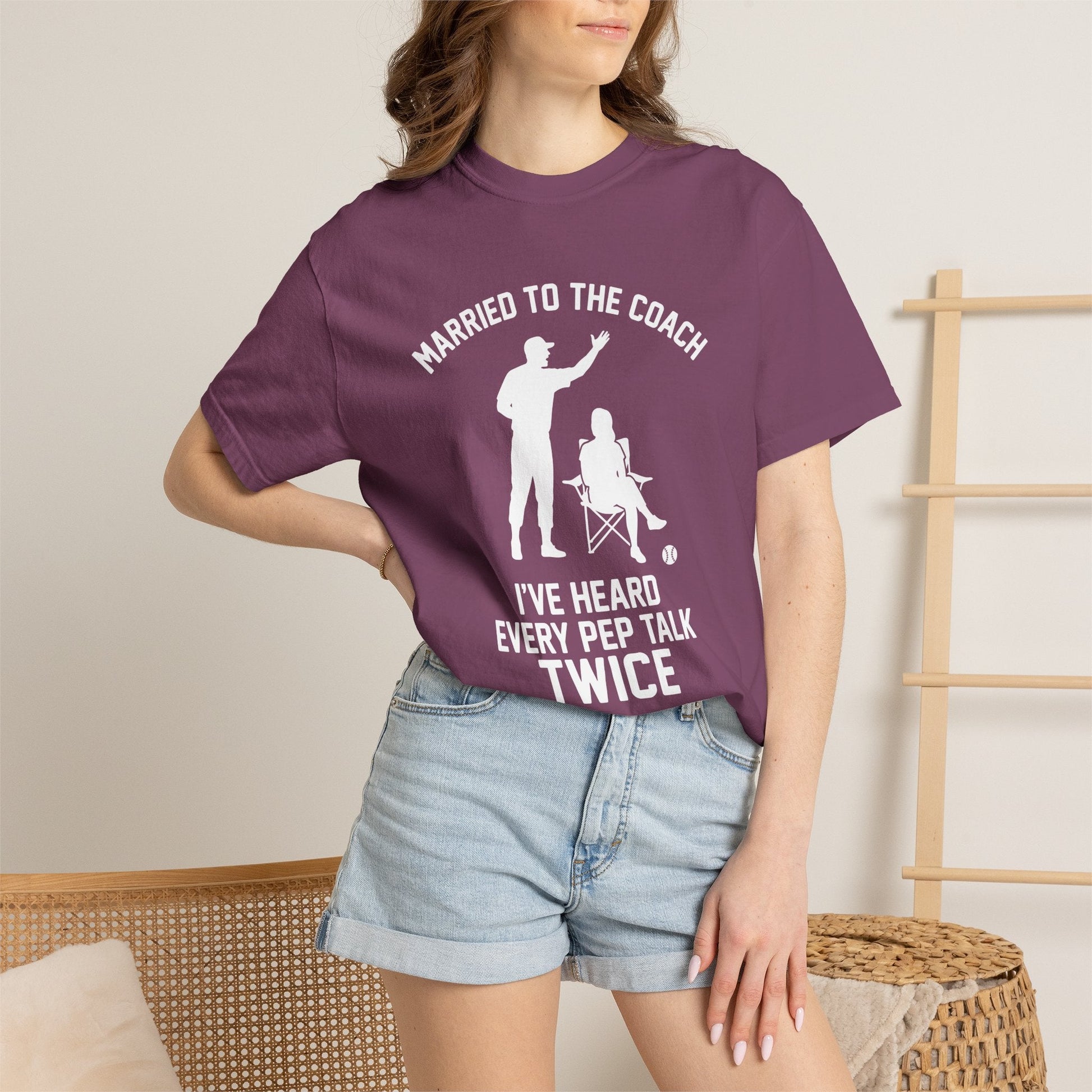 Coach's Wife Heard It Twice T-Shirt - HomeRun PrintsT-Shirt